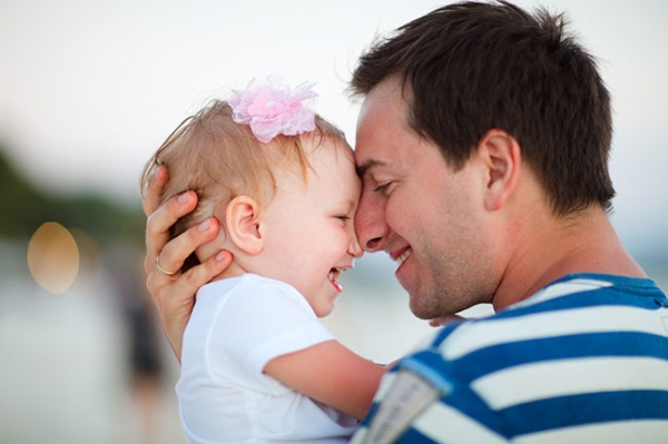 Dad attachment with daughter